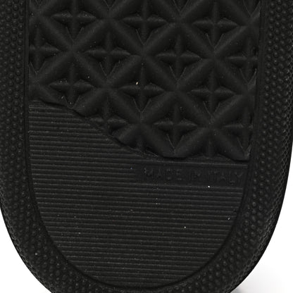 Christian Dior Shiny Technical Fabric Oblique Embroidered Womens Solar Slip On Sneakers 36.5 Black 6 of 8