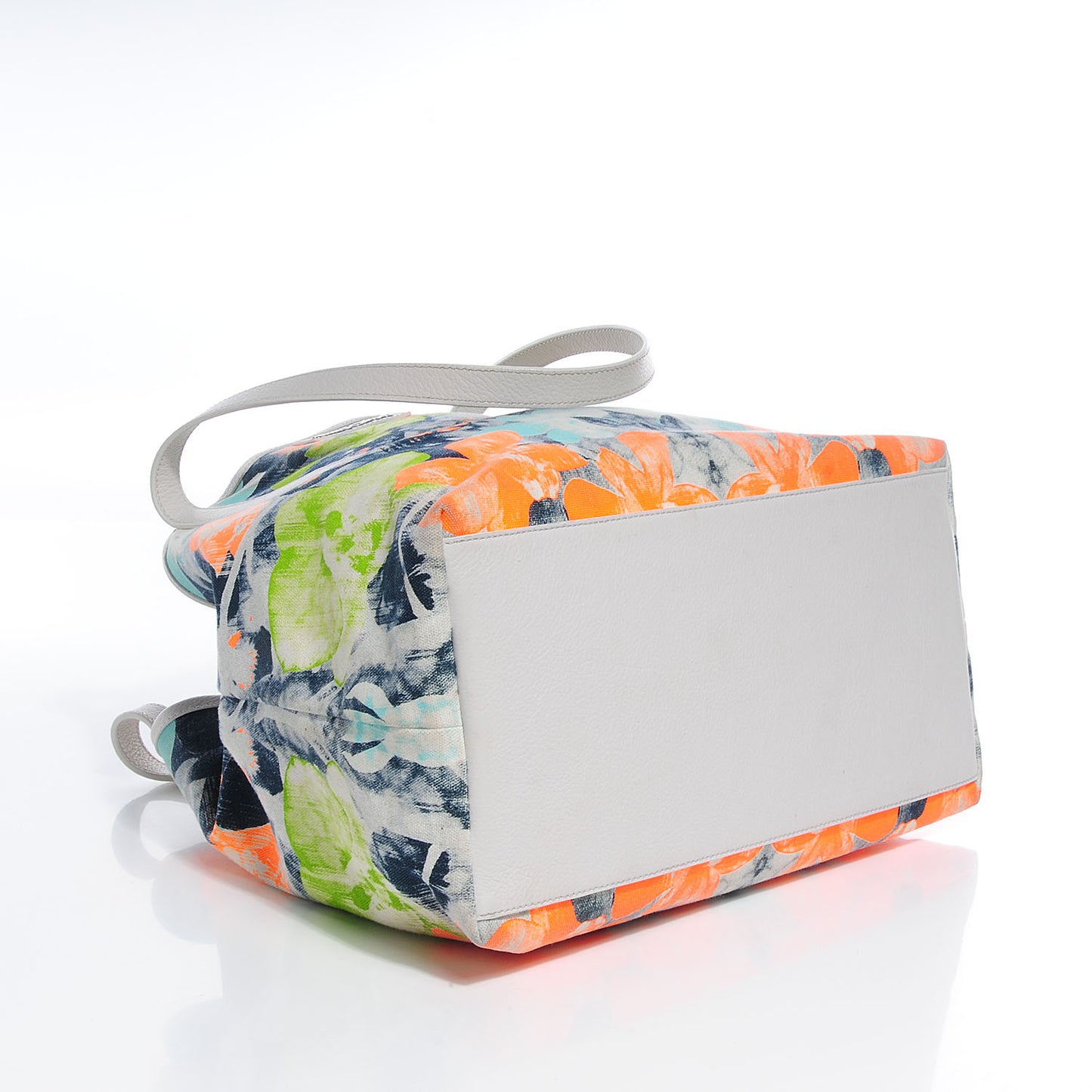 Canvas Orchid Print Medium Sara Tote