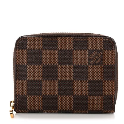 Louis Vuitton Damier Ebene Zippy Coin Purse 1 of 7