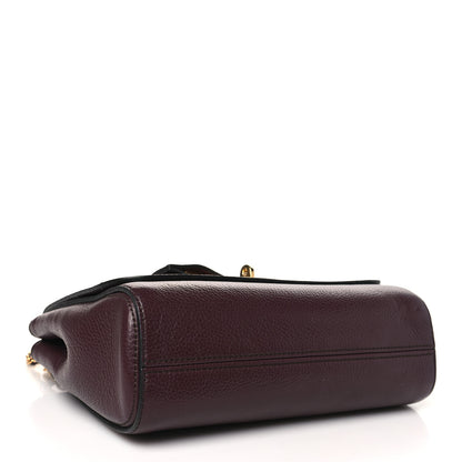 Mulberry Small Classic Grain Calfskin Small Lily Flap Oxblood 4 of 9