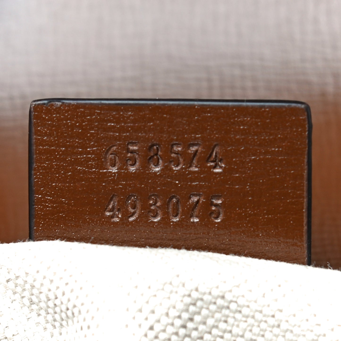 GG Supreme Monogram Web Mini Horsebit 1955 Shoulder Bag Beige Brown Sugar