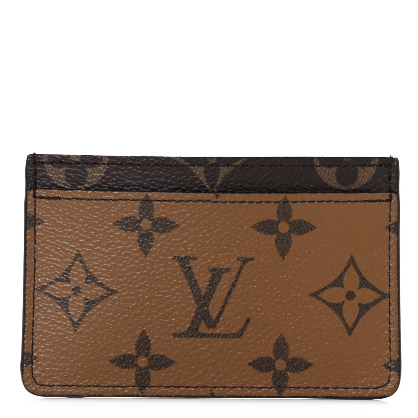 Reverse Monogram Card Holder