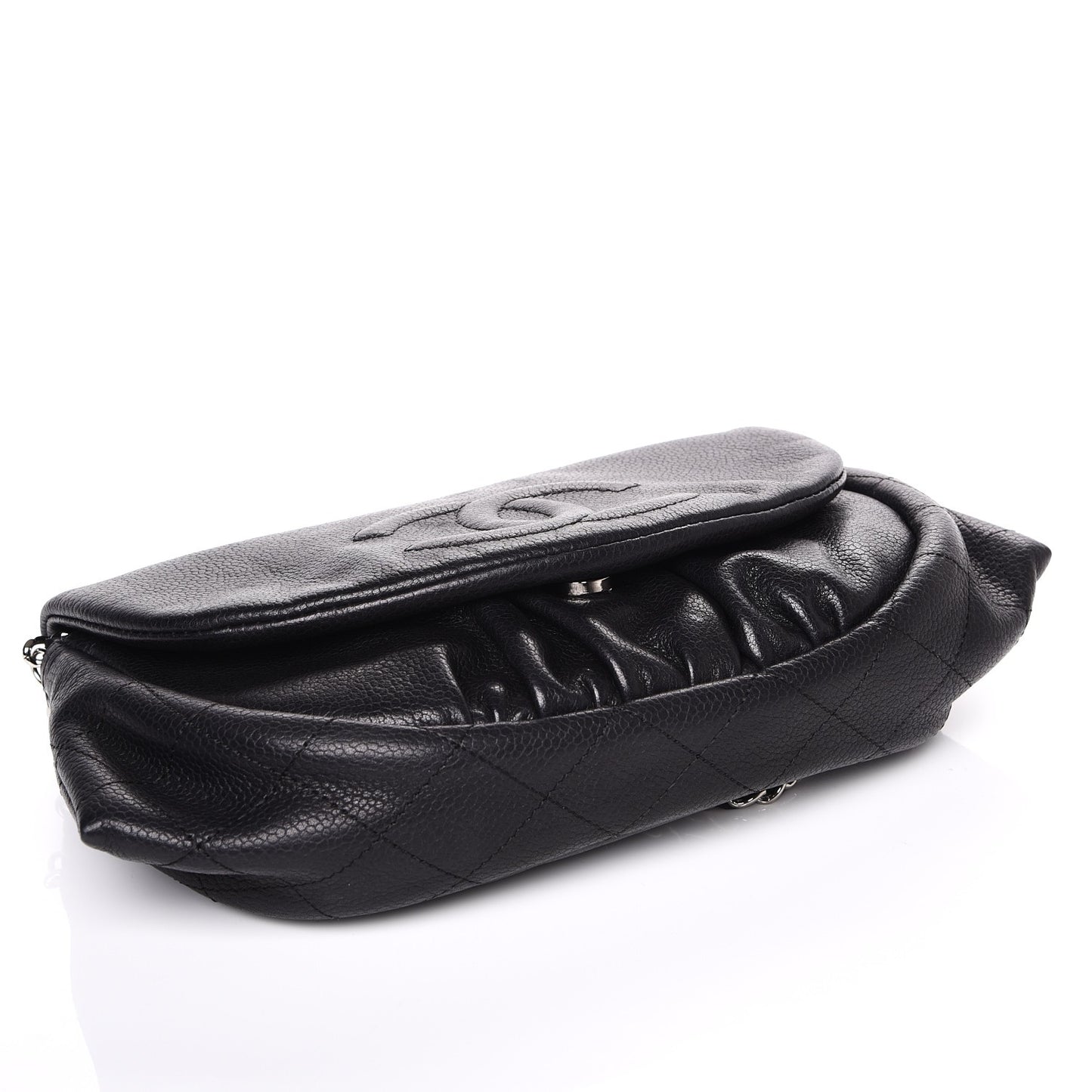 Caviar Half Moon Wallet On Chain WOC Black