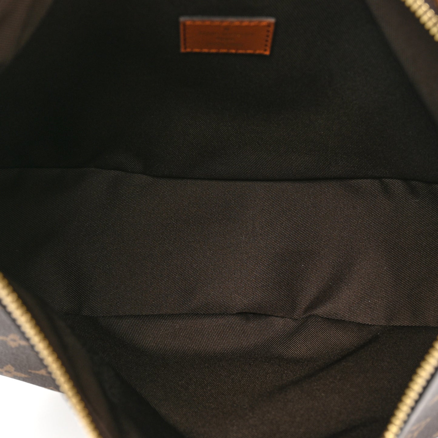 Reverse Monogram Loop Hobo