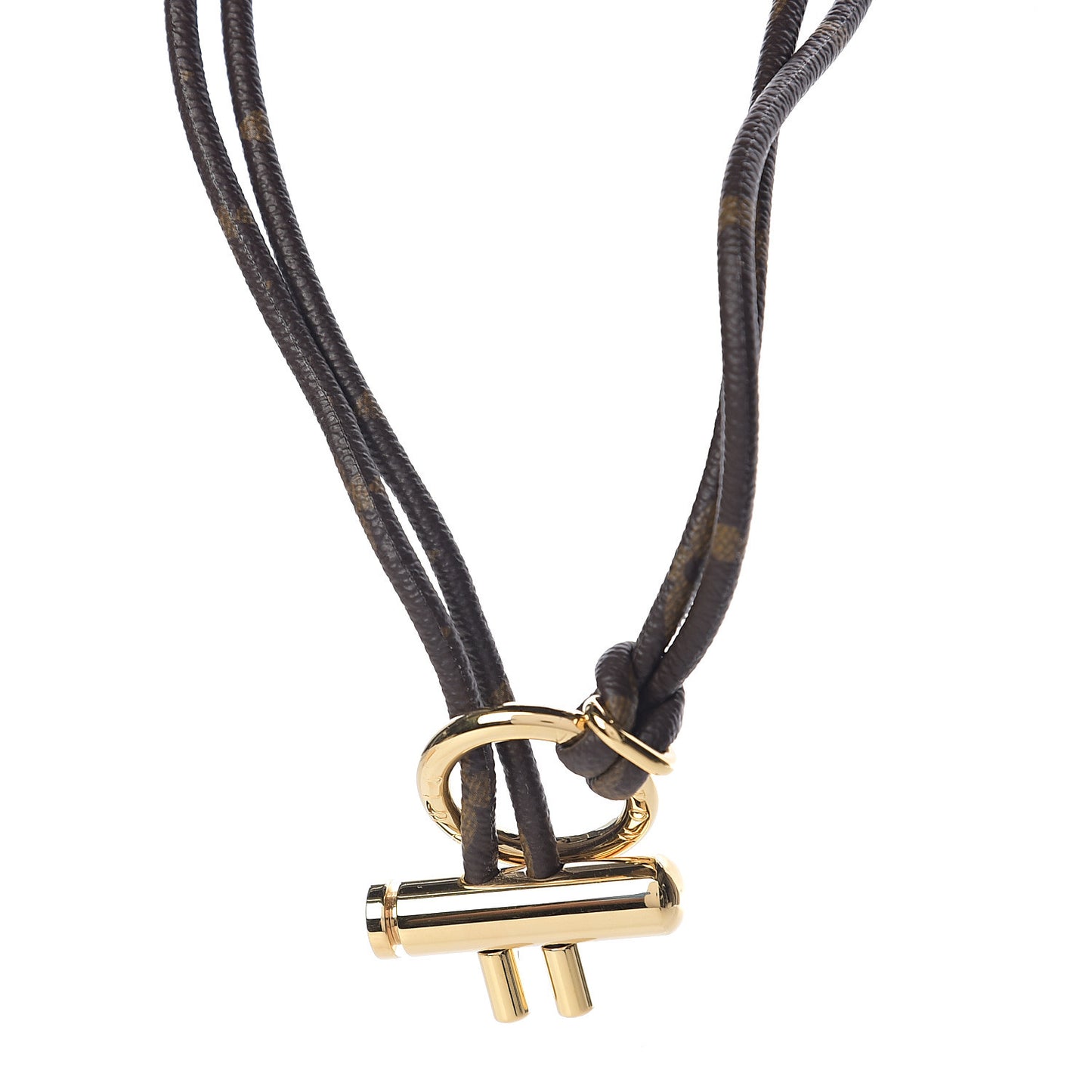 Monogram Toggle Necklace