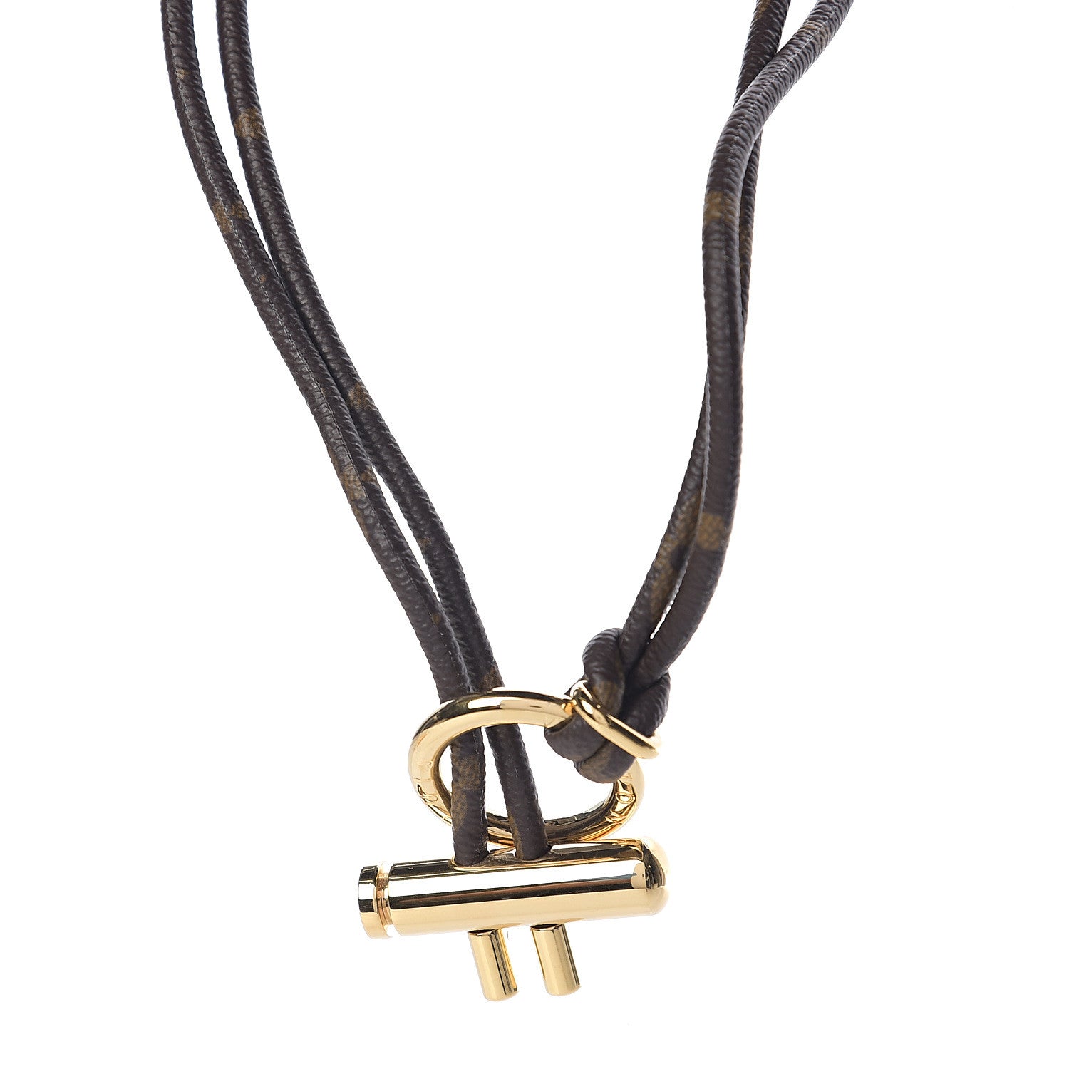 Louis Vuitton Monogram Toggle Necklace 1 of 2