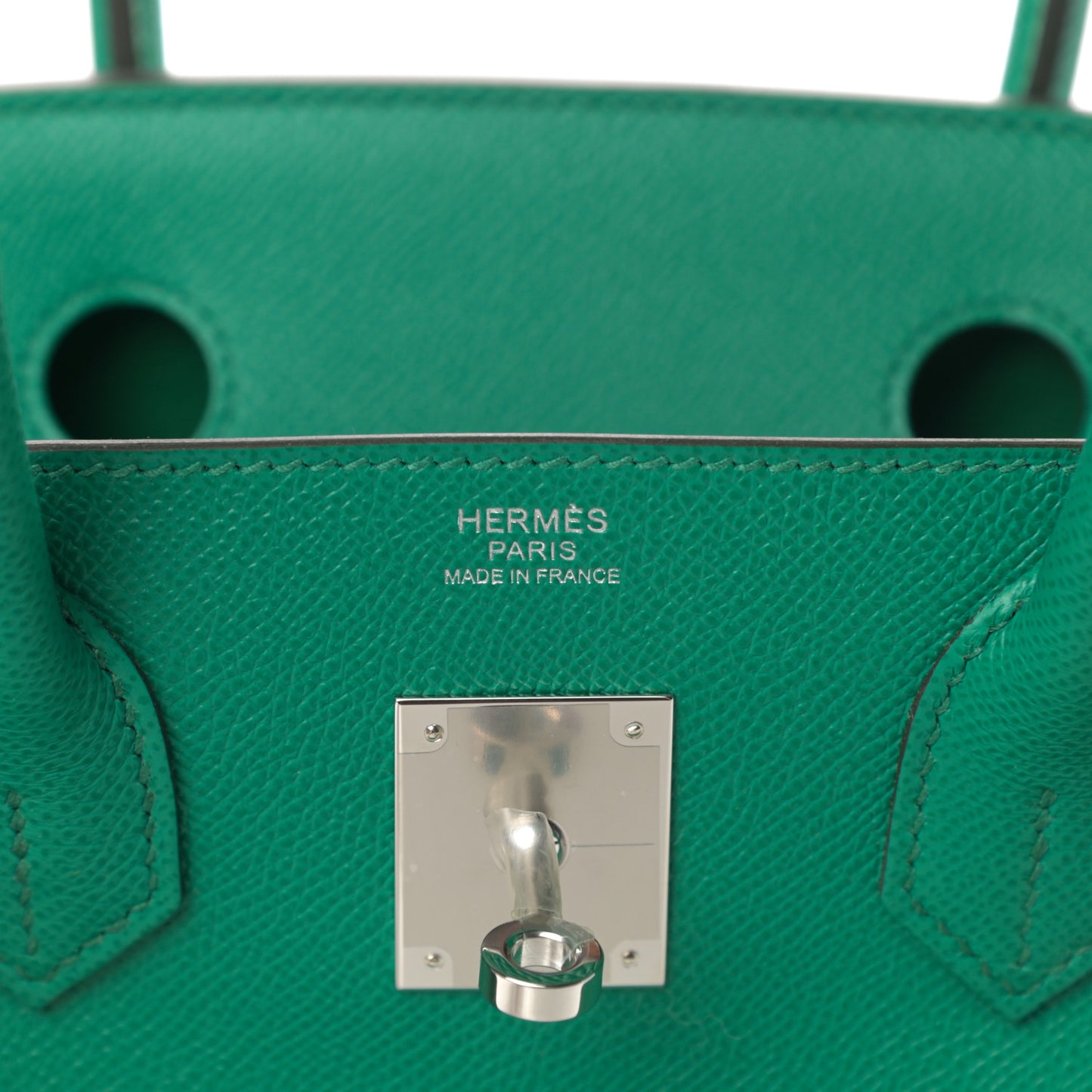 Epsom Birkin 30 Vert Jade