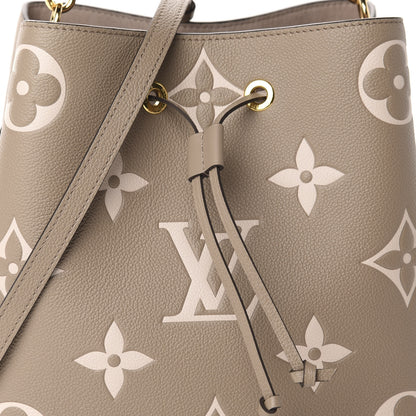 Louis Vuitton Empreinte Monogram Giant Neonoe MM Tourterelle Creme 11 of 11