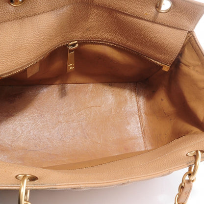 Chanel Caviar Quilted Petit Timeless Tote PTT Beige 8 of 14