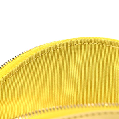 Chanel Lambskin Quilted Waist Belt Bag Yellow 13 of 14