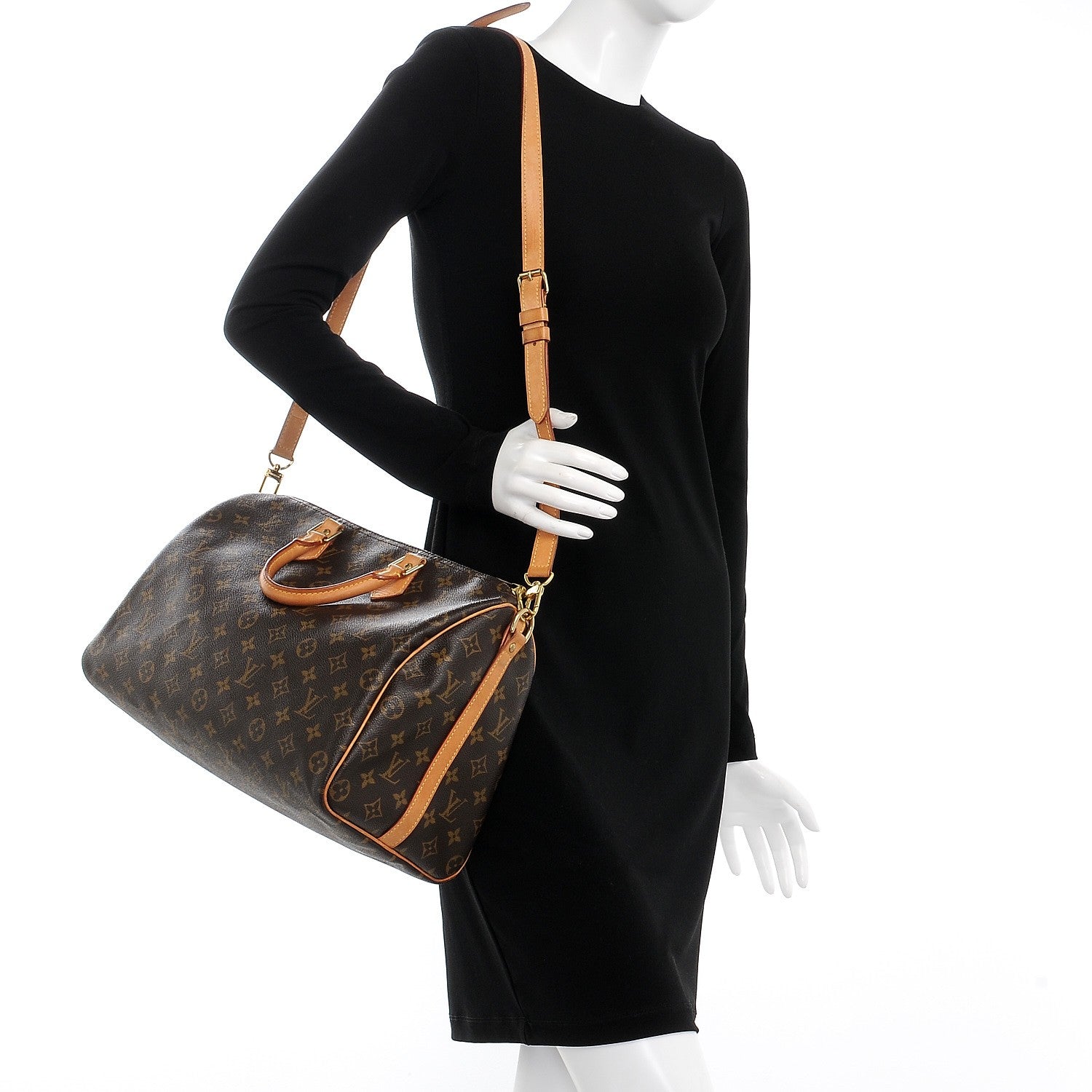 Louis Vuitton Monogram Speedy Bandouliere 35 2 of 14