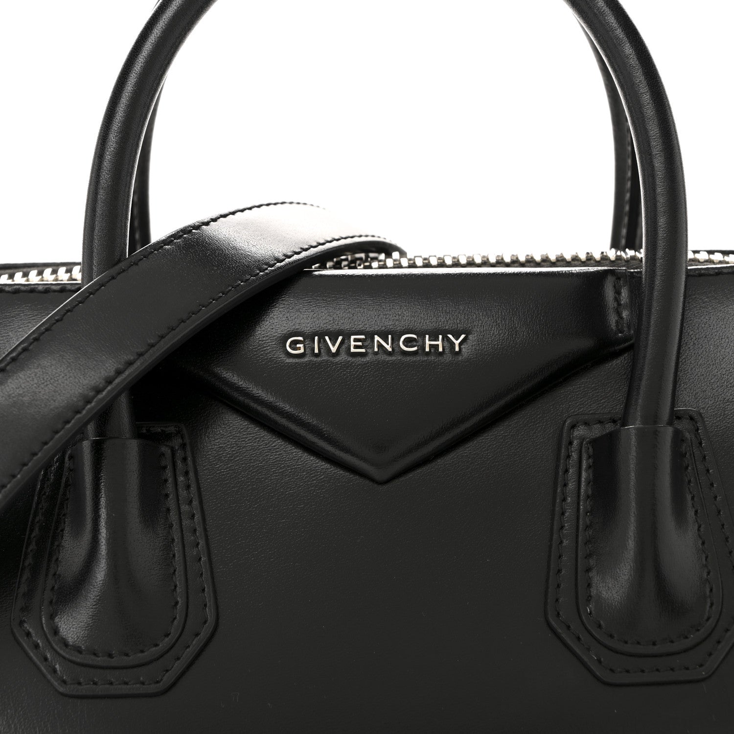 Givenchy Shiny Lord Calfskin Small Antigona Black 8 of 15