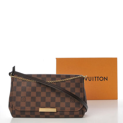 Louis Vuitton Damier Ebene Favorite MM 9 of 9