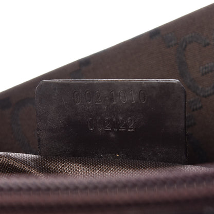 Gucci Monogram Bamboo Top Handle Tote Dark Brown 8 of 12