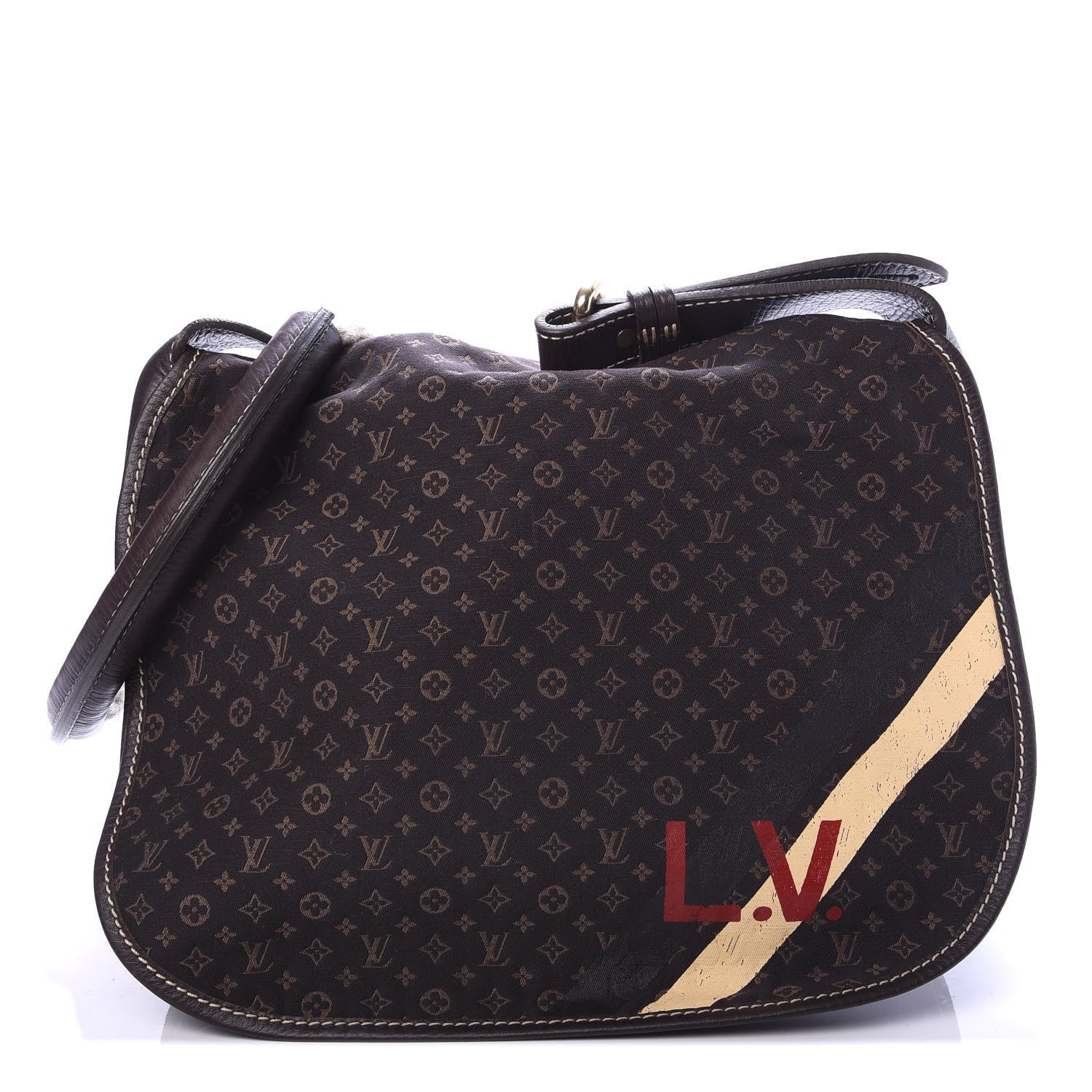 Louis Vuitton Mini Lin Initiales Amman Ebene 1 of 9