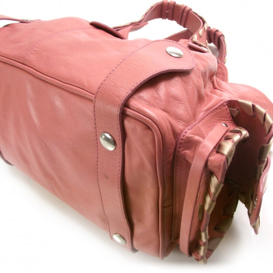 Chloe Calfskin Silverado Shoulder Bag Rose 5 of 13