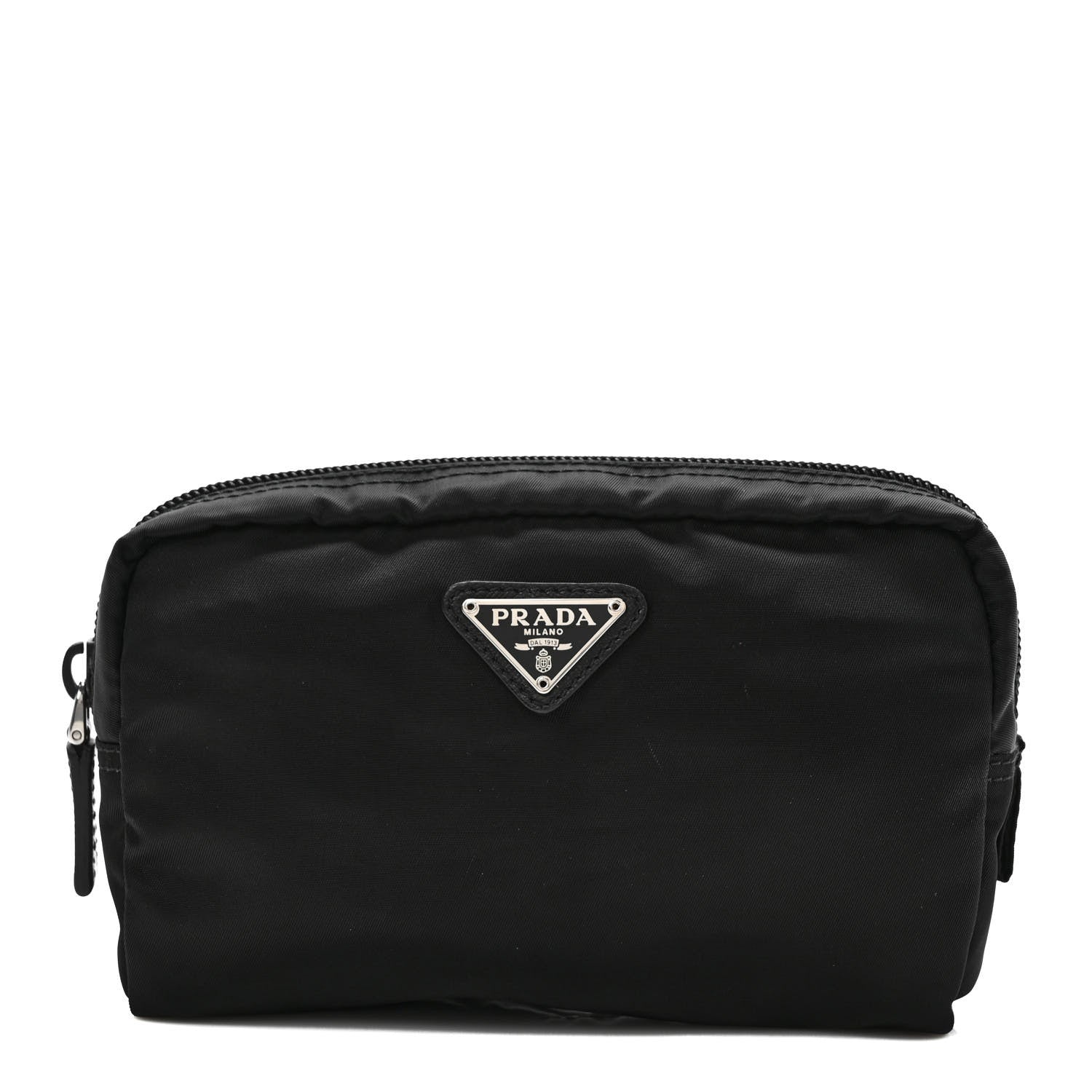 Prada Nylon Vela Cosmetic Pouch Black 1 of 6