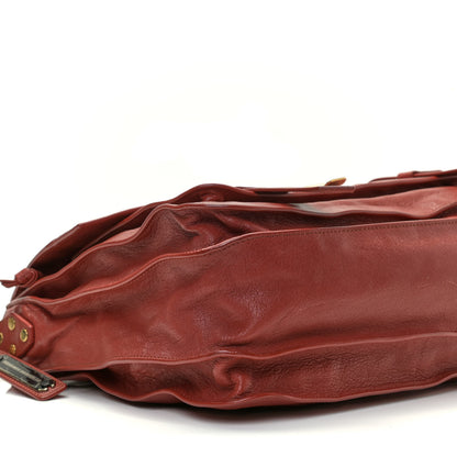 Proenza Schouler Lambskin Large PS1 Satchel Mandarin Red 11 of 19