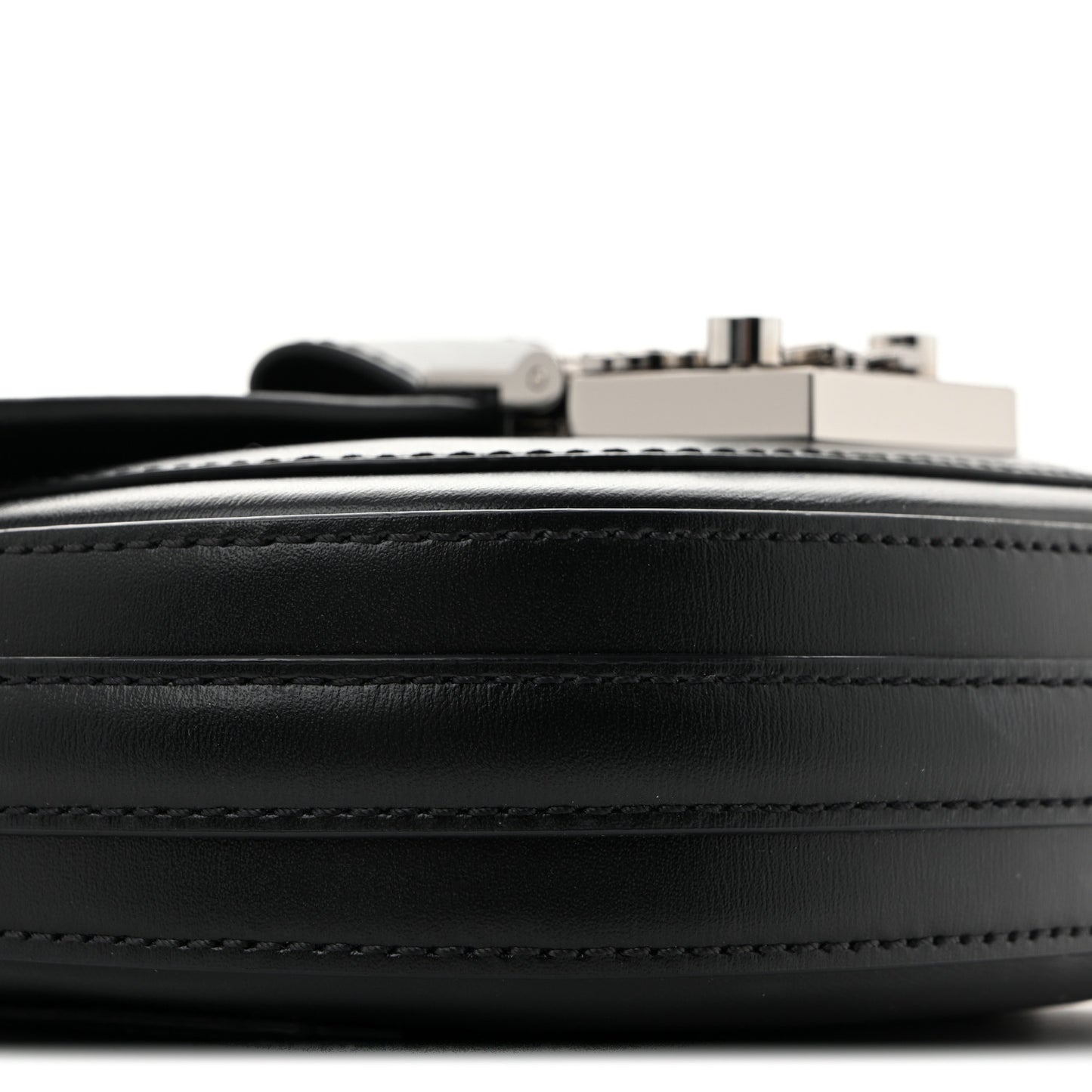 Calfskin Mini Patricia Belt Bag Black