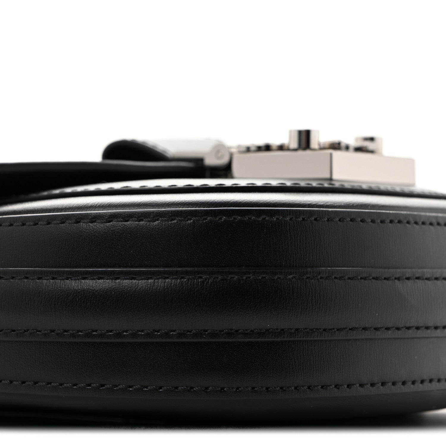 MCM Calfskin Mini Patricia Belt Bag Black 9 of 13