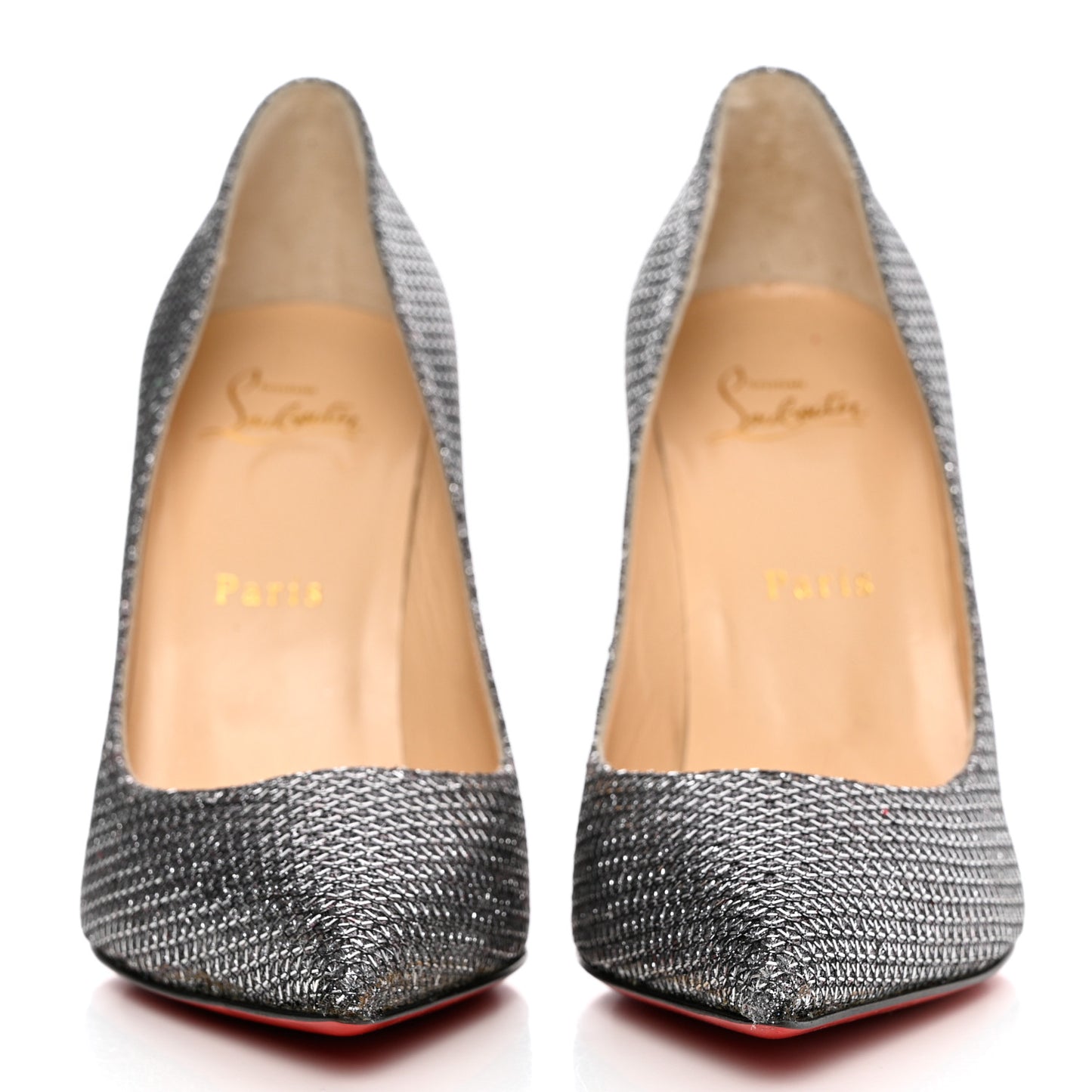 Glitter Diams Pigalle Follies 100 Pumps 38.5 Antic Silver