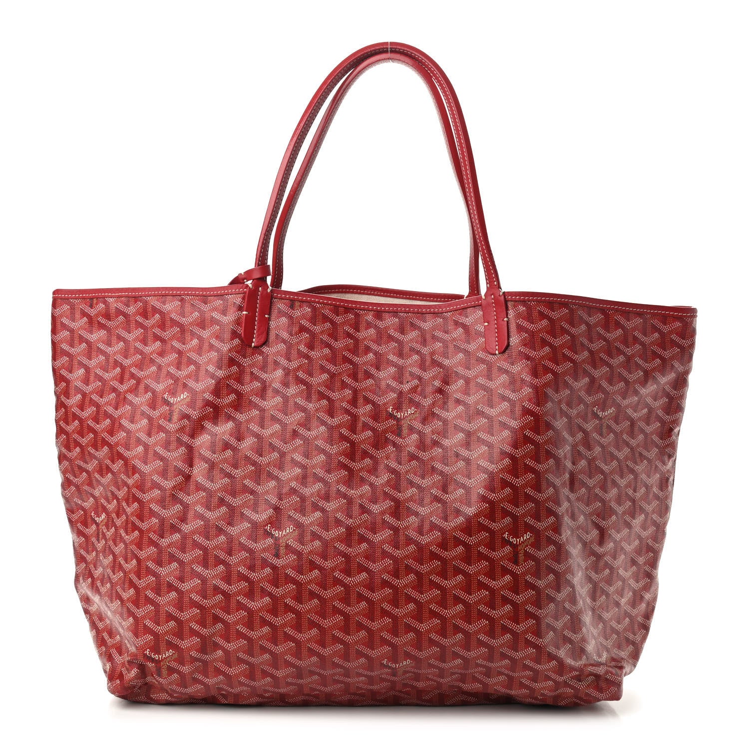 Goyard Goyardine Saint Louis GM Red 1 of 14