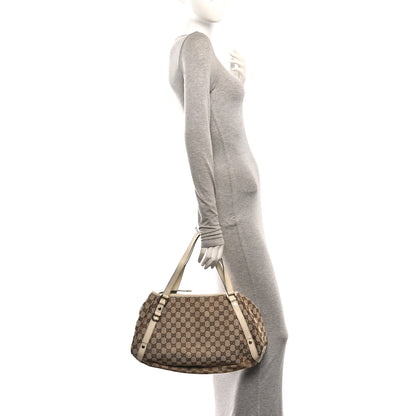 Gucci Monogram Medium Abbey Shoulder Bag Off White 2 of 10