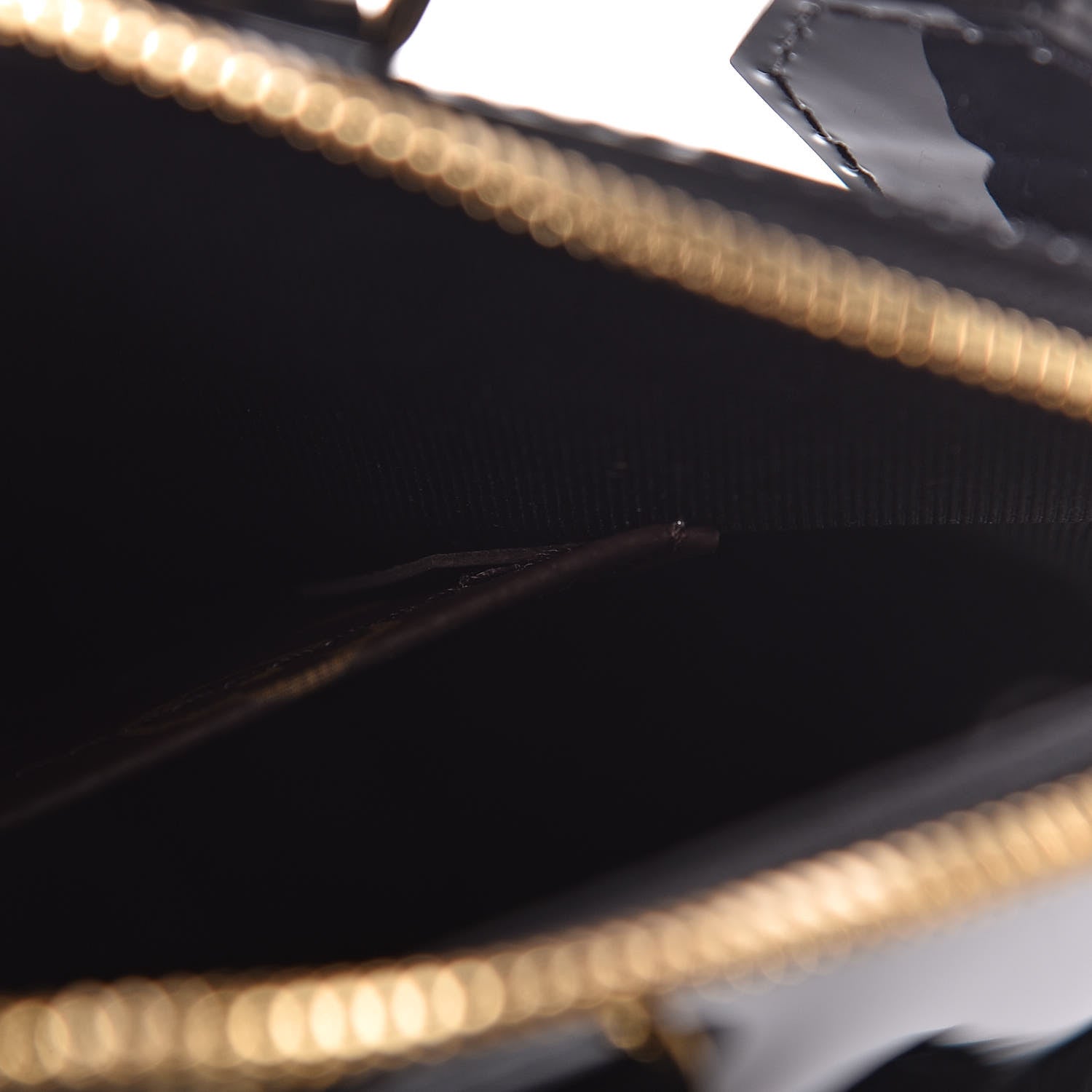 Louis Vuitton Patent Monogram Alma PM Black 7 of 10