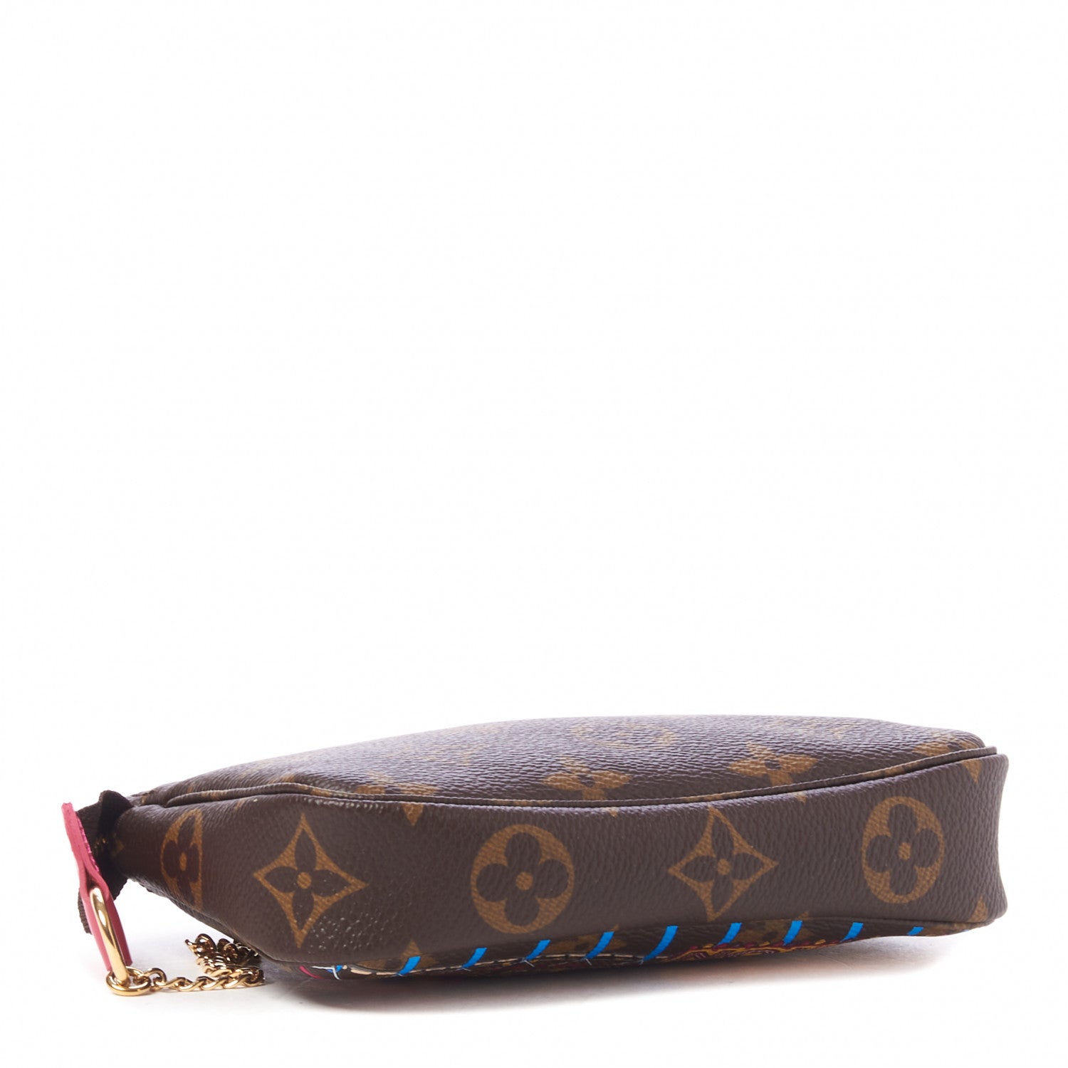 Louis Vuitton Monogram 2020 Christmas Animation Roller Coaster Mini Pochette Accessories Pivoine 3 of 8