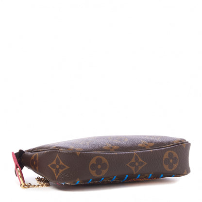 Louis Vuitton Monogram 2020 Christmas Animation Roller Coaster Mini Pochette Accessories Pivoine 3 of 8