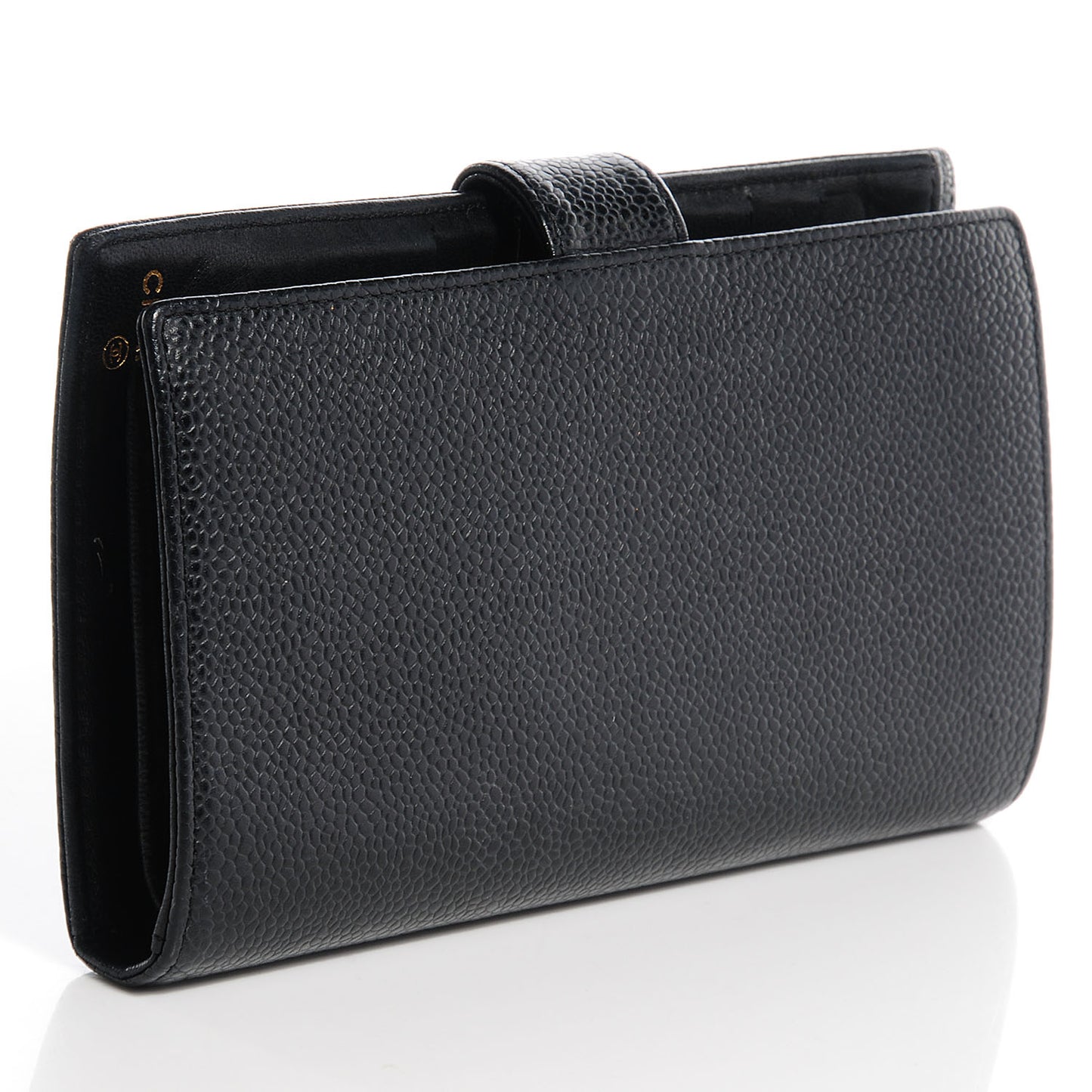 Caviar CC French Wallet Black