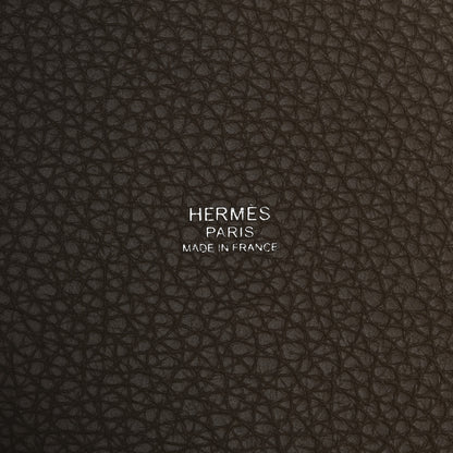 Hermes Taurillon Clemence Picotin Lock 22 MM Etoupe 6 of 10