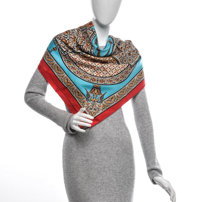 Hermes Silk Ciels Byzantins Scarf 90 2 of 9