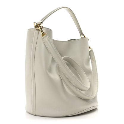 Celine Smooth Calfskin Bucket 16 Light Stone 4 of 11