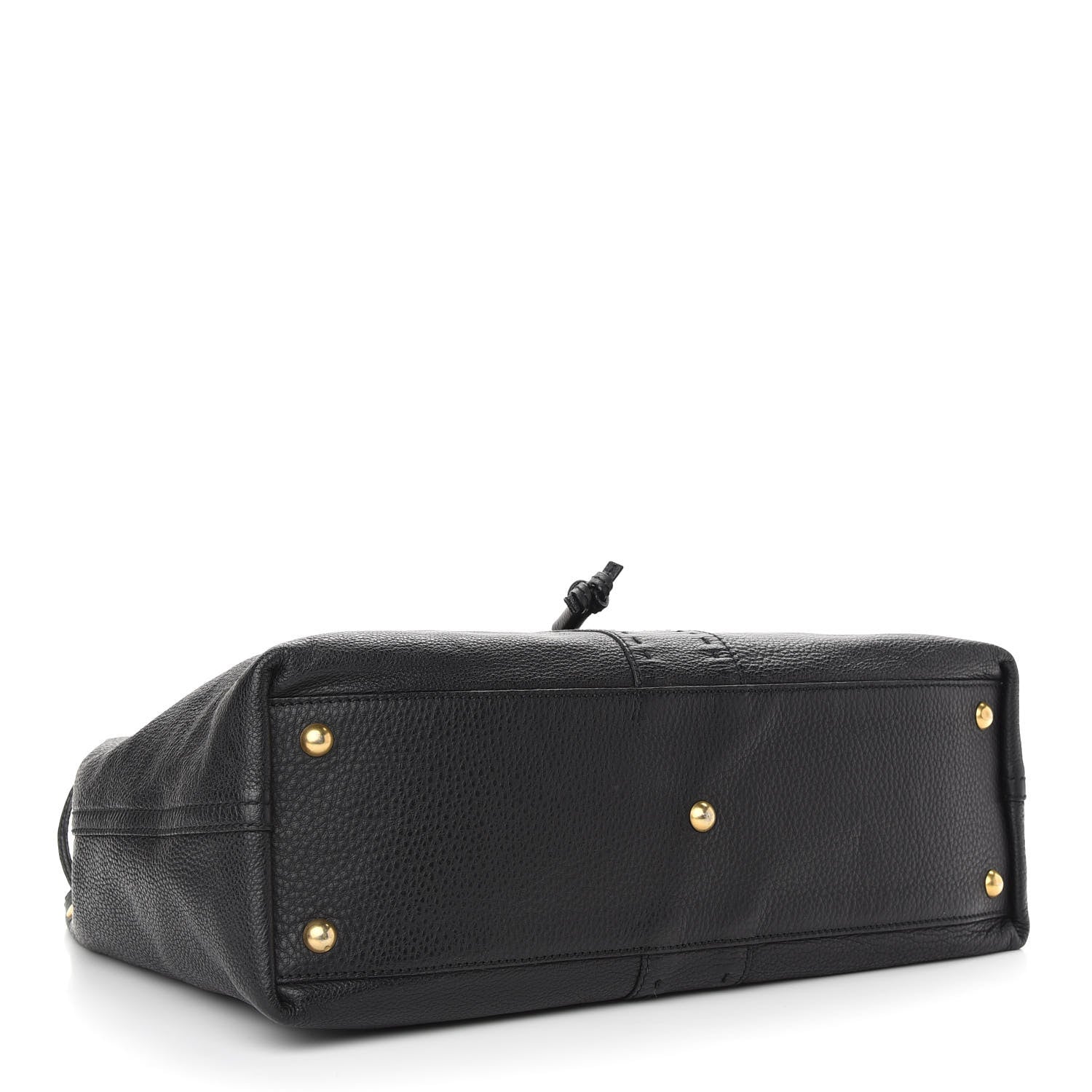 Saint Laurent Calfskin Reversible Double Sac Y Tote Black Brown 3 of 11