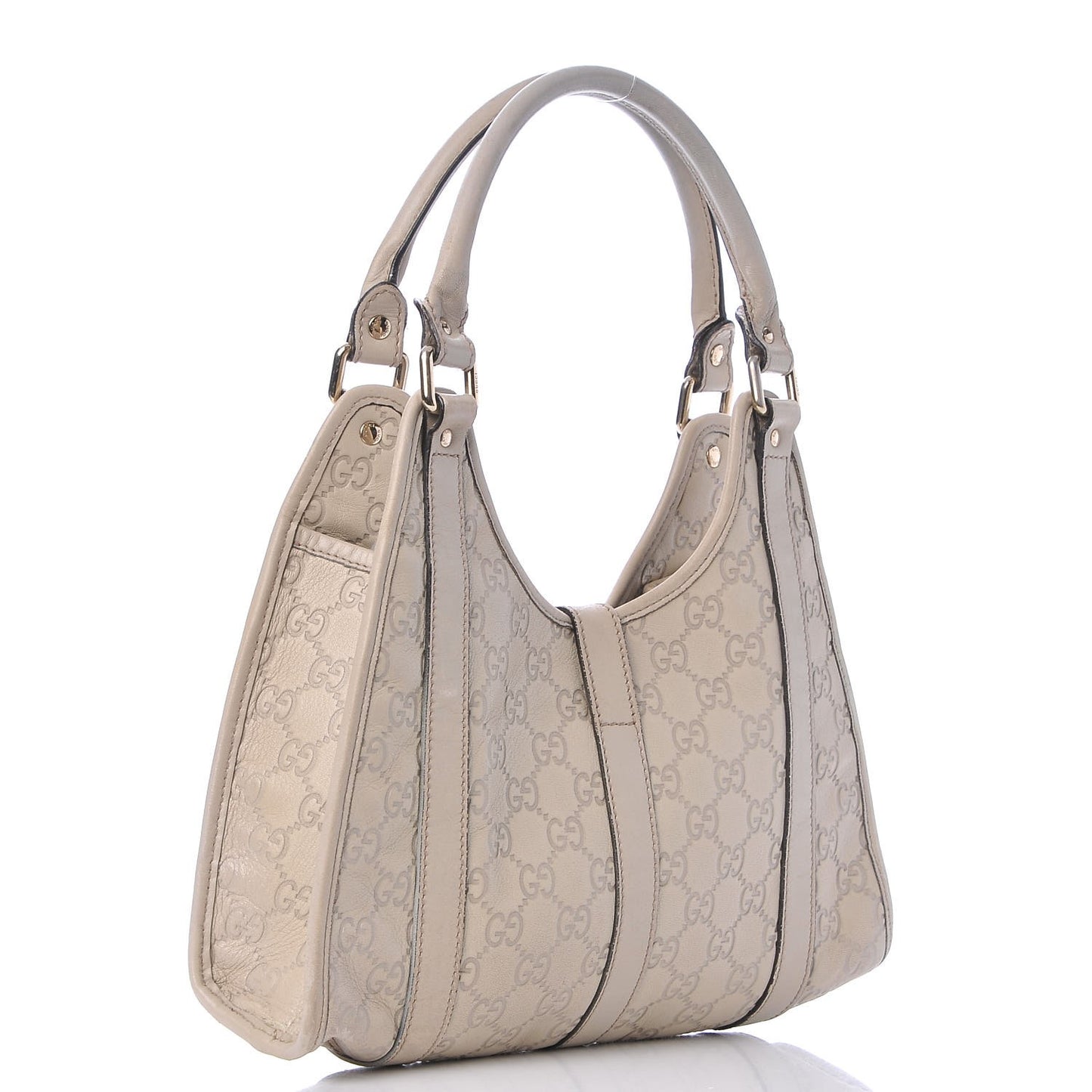 Guccissima Small Joy Shoulder Bag Off White