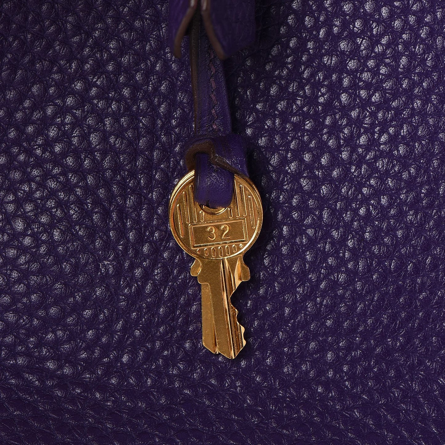 Taurillon Clemence Birkin 30 Iris