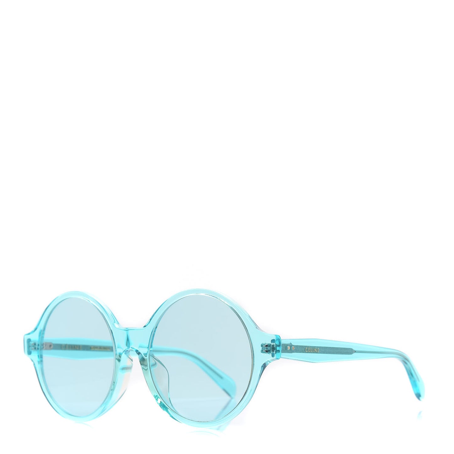 Round Sunglasses CL 40051/I Transparent Blue