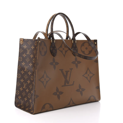 Louis Vuitton Reverse Monogram Giant Onthego GM 3 of 12