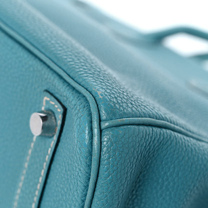 Hermes Togo Birkin 30 Blue Jean 11 of 15