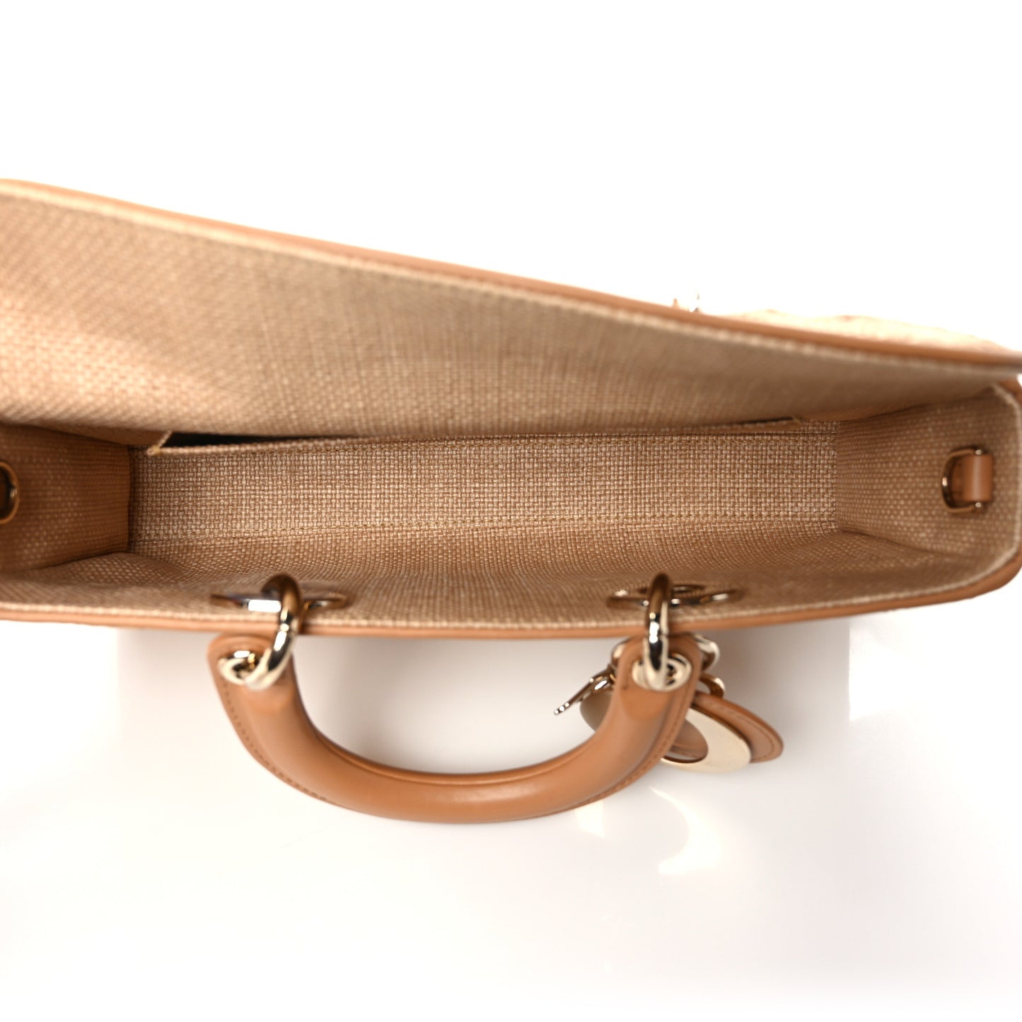 Raffia Macro Cannage Lady D-Joy Natural