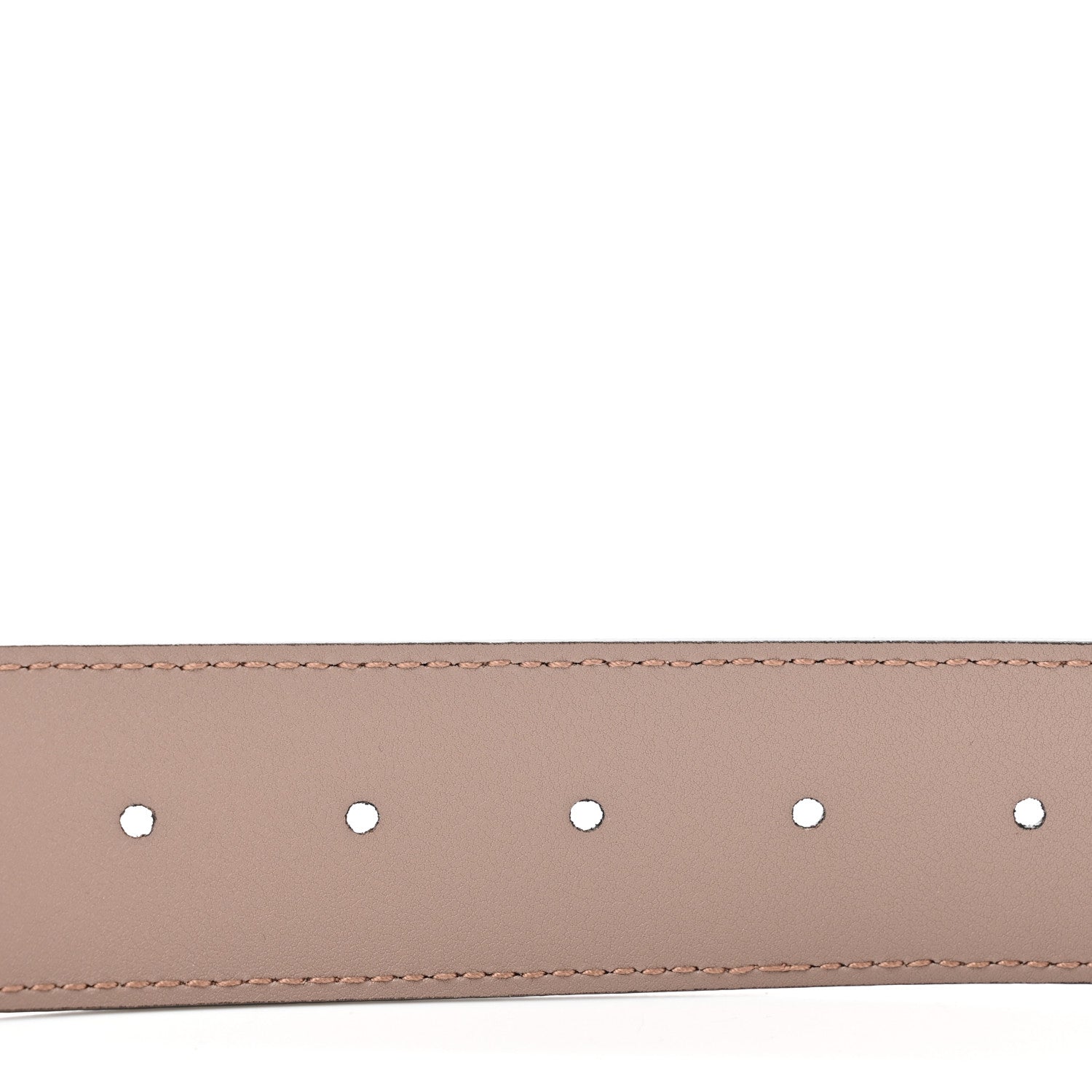 Gucci Calfskin Double G 40mm Belt 85 34 Porcelain Rose 4 of 5