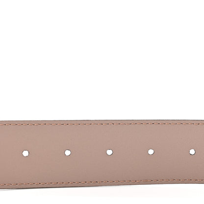 Gucci Calfskin Double G 40mm Belt 85 34 Porcelain Rose 4 of 5
