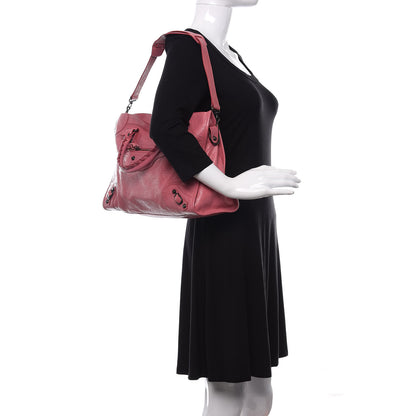 Balenciaga Agneau Classic Hardware City Rose Bombon Raspberry 3 of 13