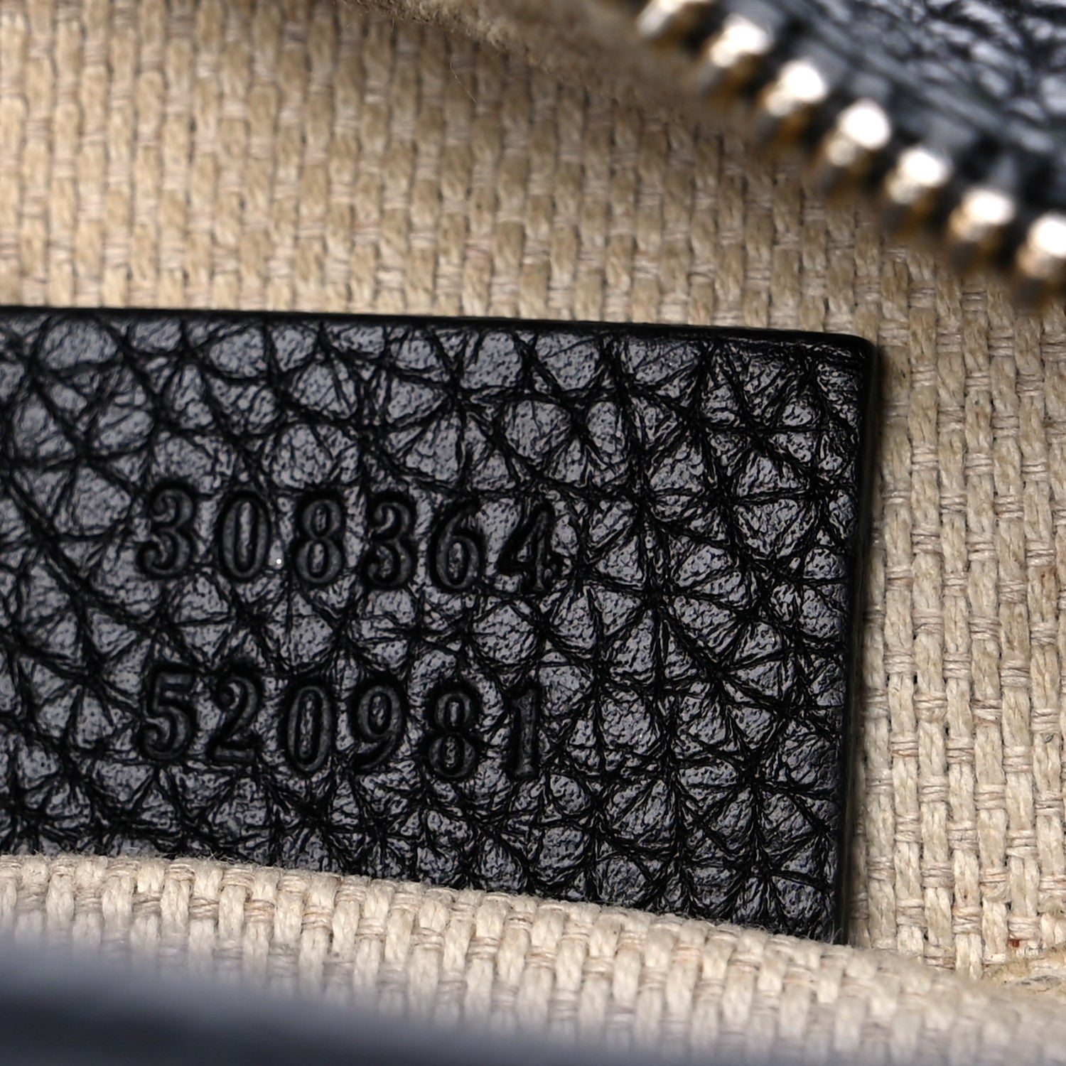 Gucci Pebbled Calfskin Small Soho Disco Bag Black 7 of 14