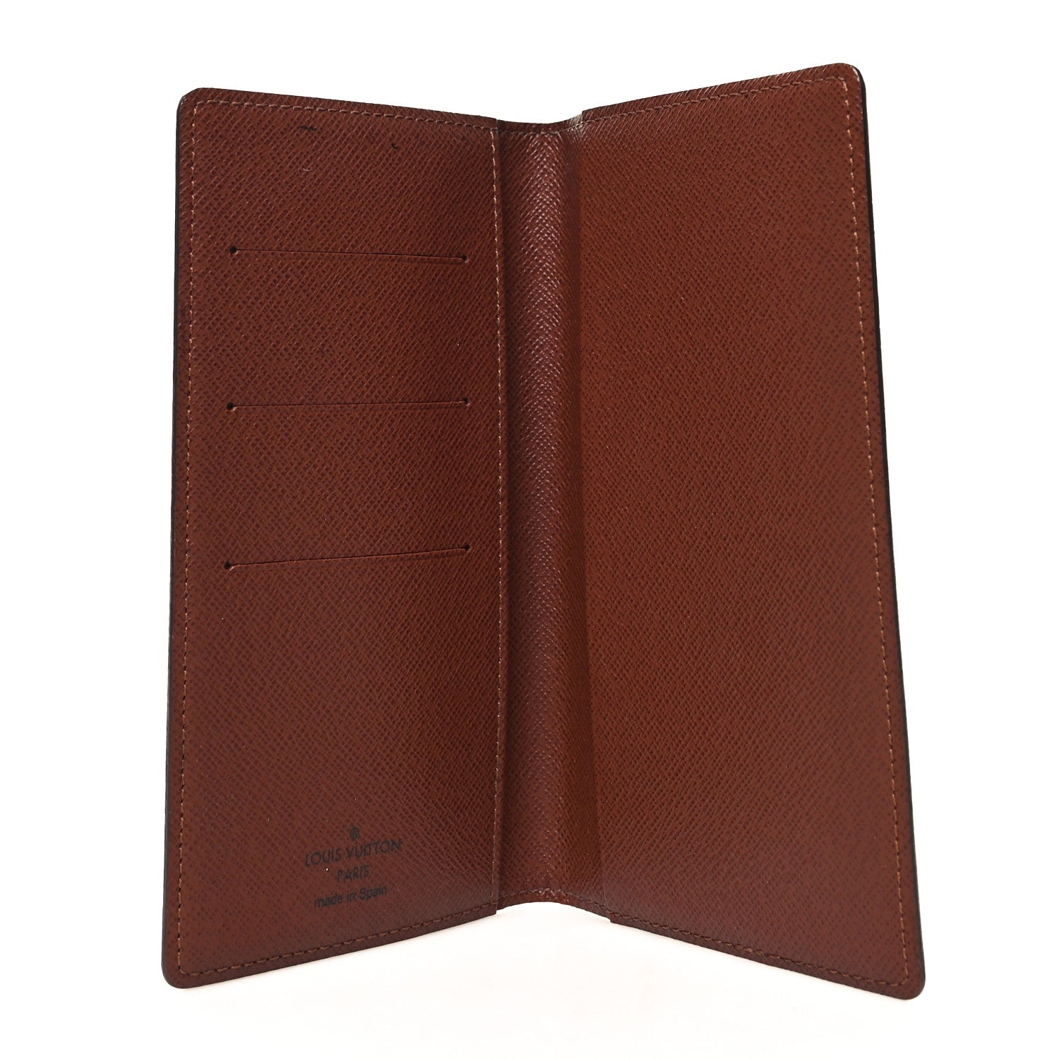 Louis Vuitton Monogram Simple Checkbook Holder Wallet Cover 5 of 8