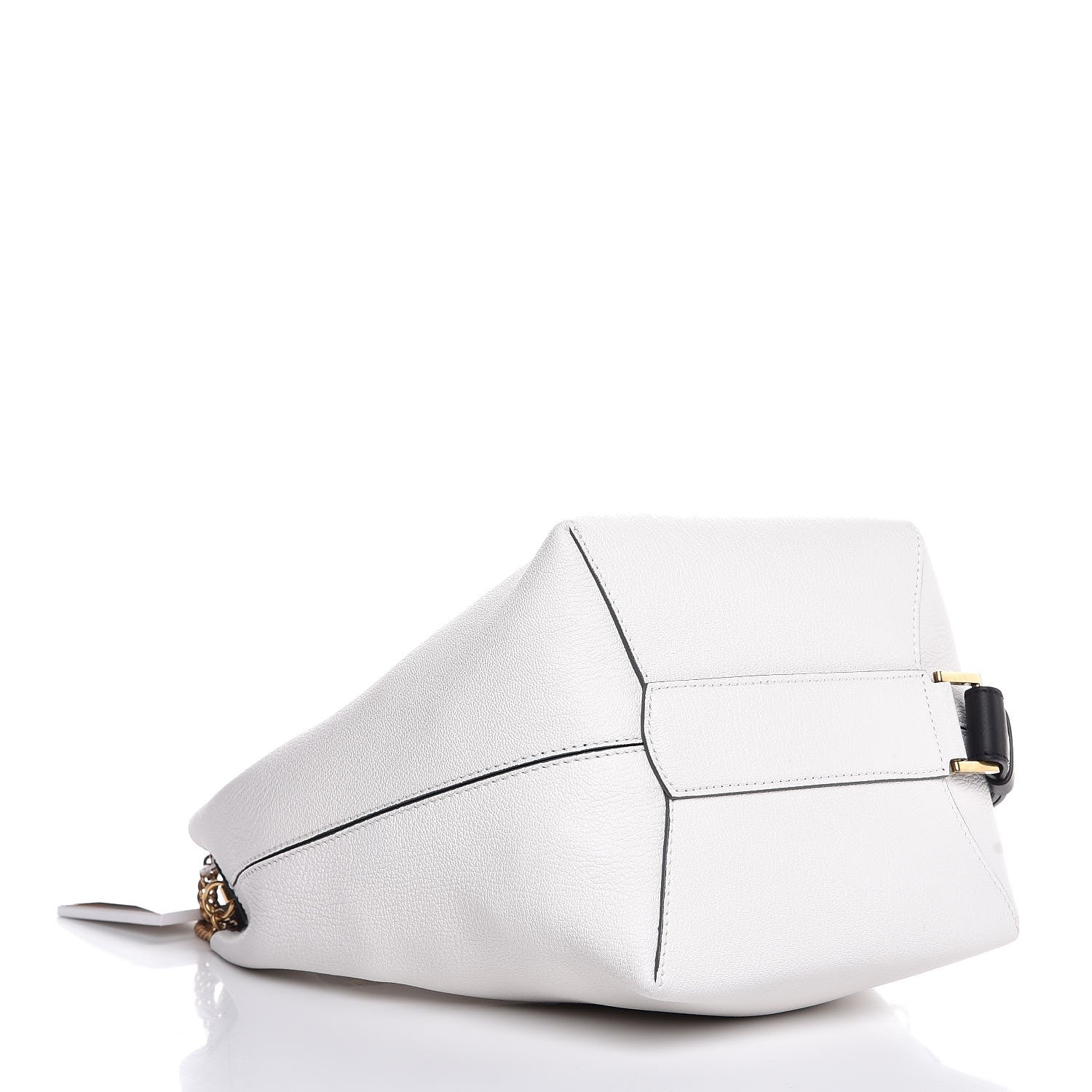 Givenchy Grained Calfskin GV Bucket Bag White 4 of 6