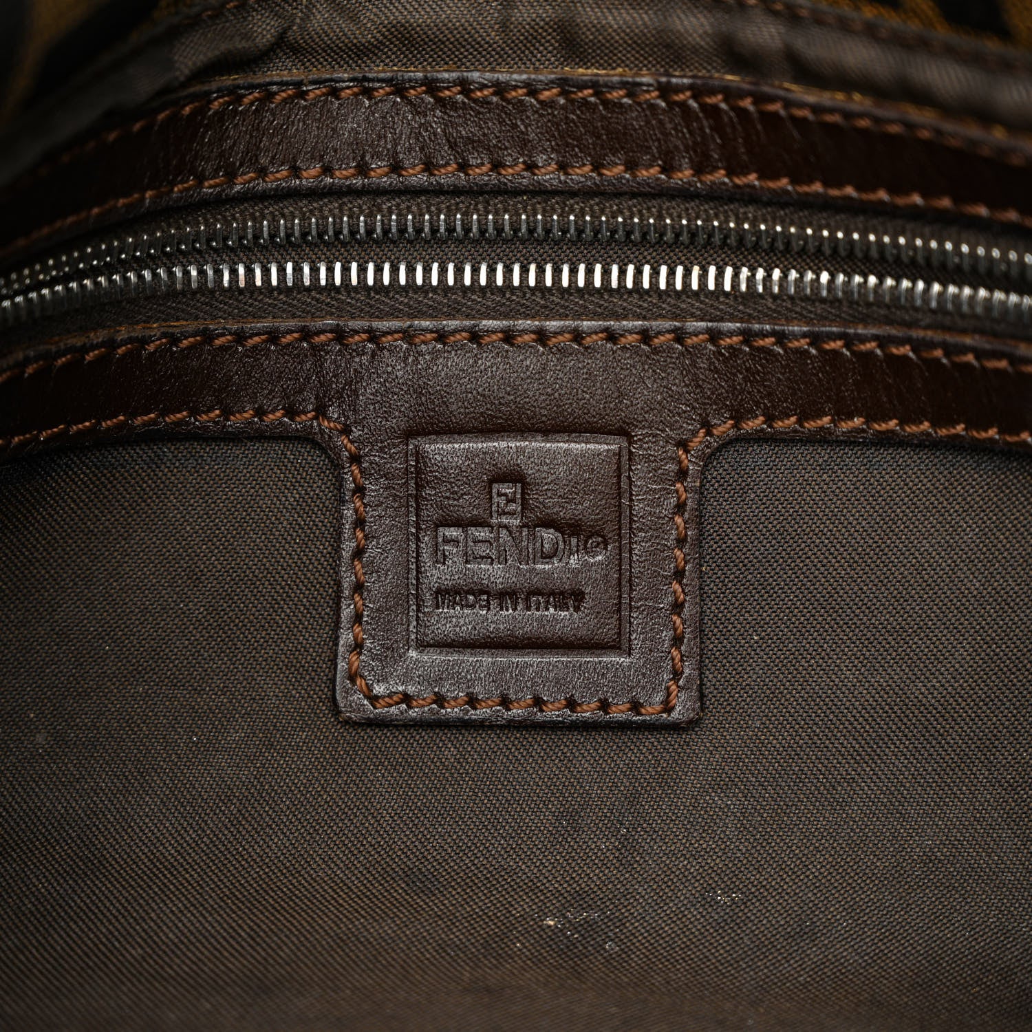 Fendi Zucca Baguette Tobacco 6 of 14