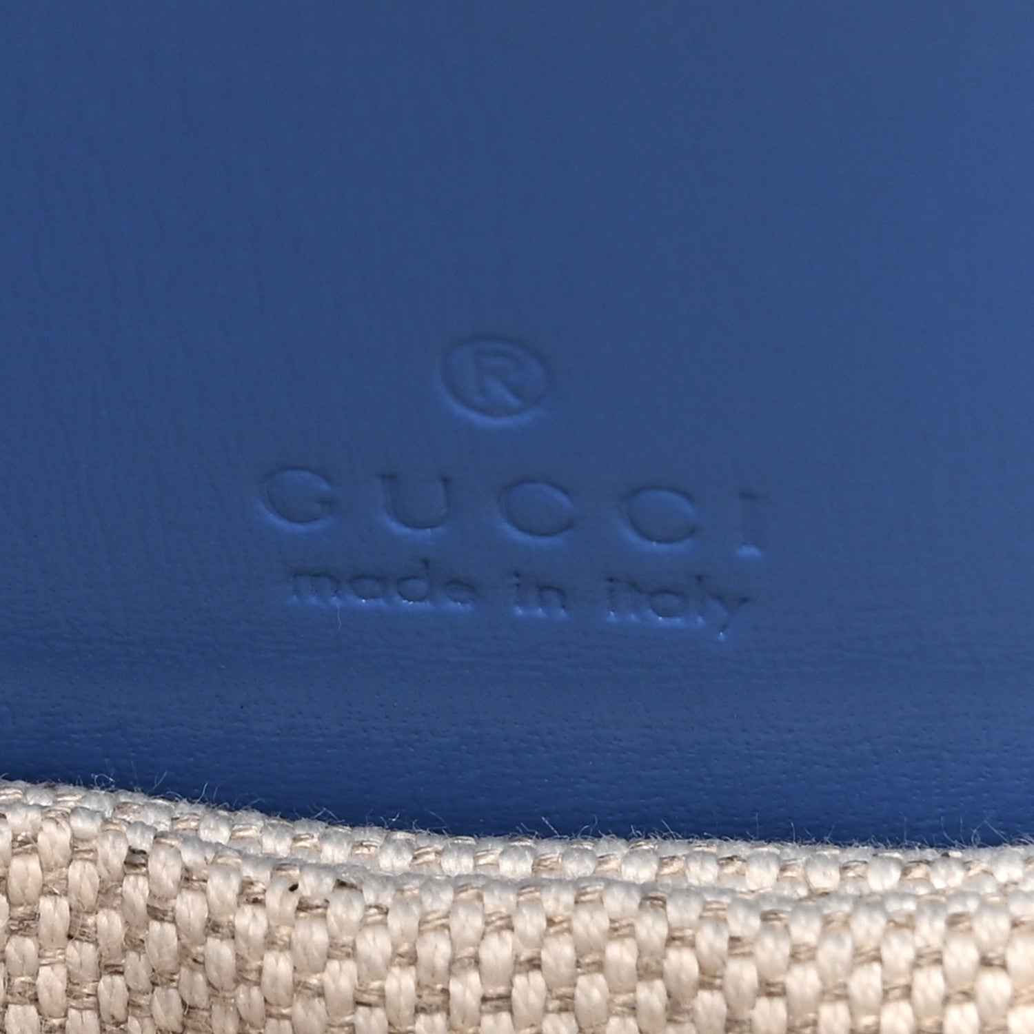 Gucci Boarded Dyana Lux Calfskin Web Mini Bamboo 1947 Top Handle Bag Blue 6 of 12