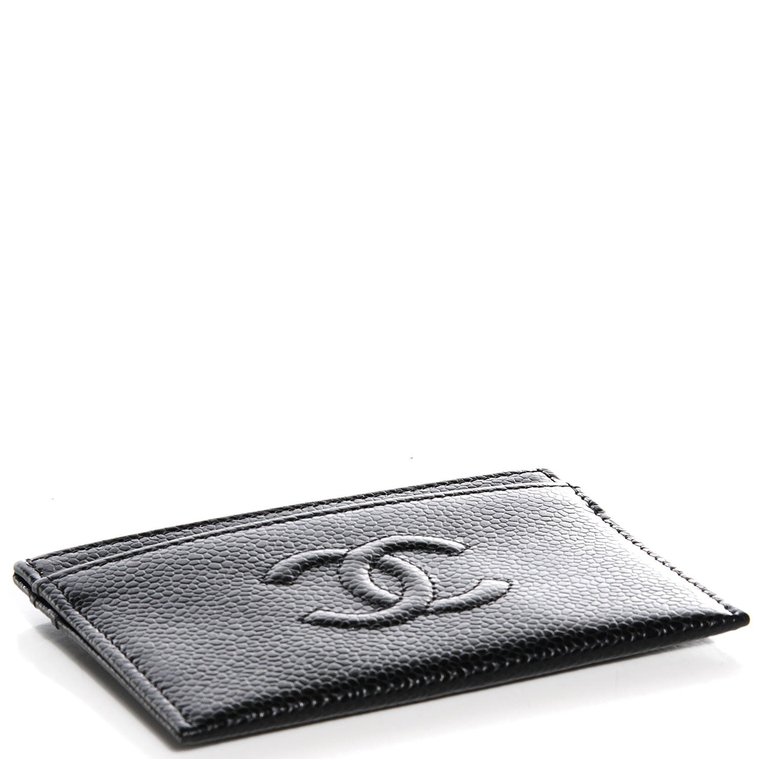 Chanel Caviar Timeless CC Card Holder Black 4 of 7